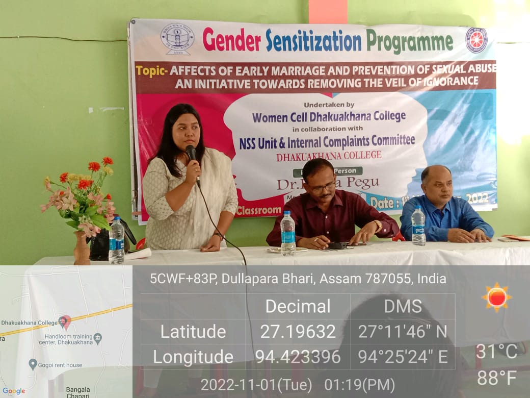 Gender Sensitization Programme