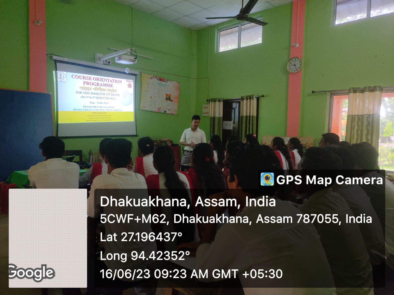 Orientation Programme on Course Outcome & Programme Outcome