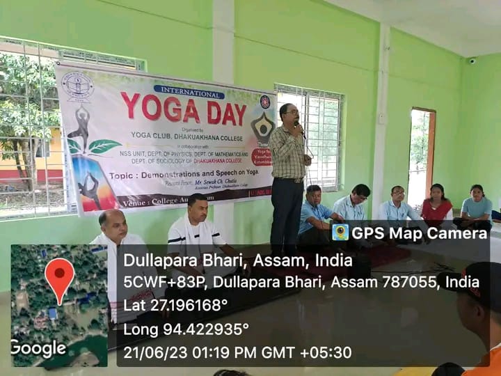 Observation of International Yoga Day, 2023