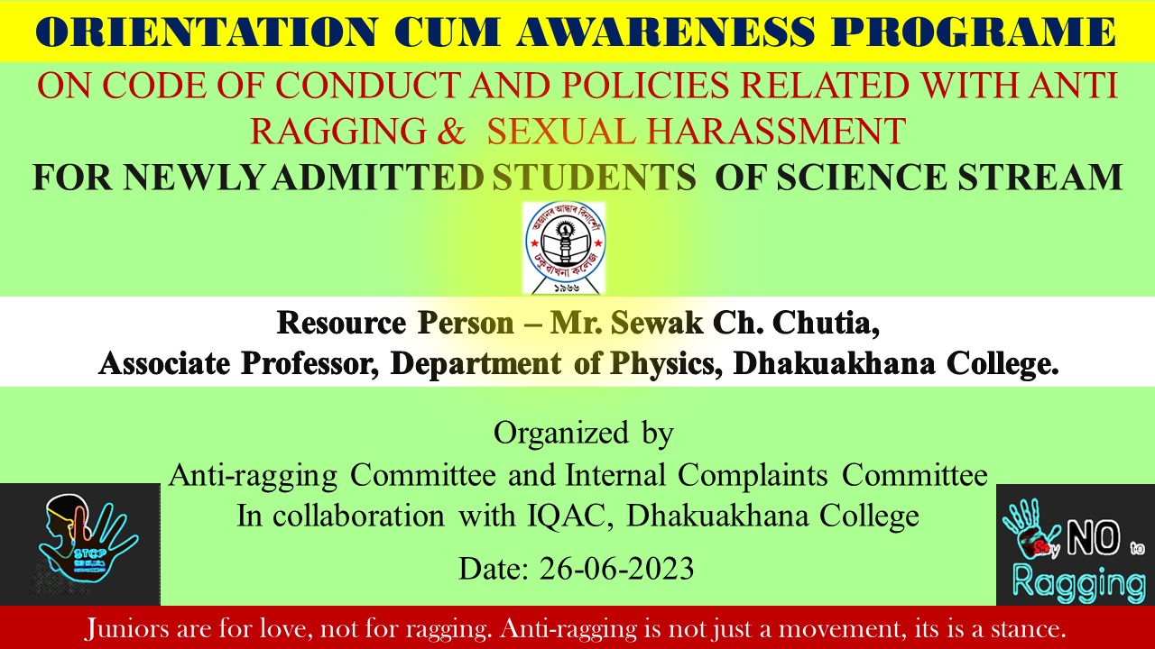 Orientation cum Awareness Programme