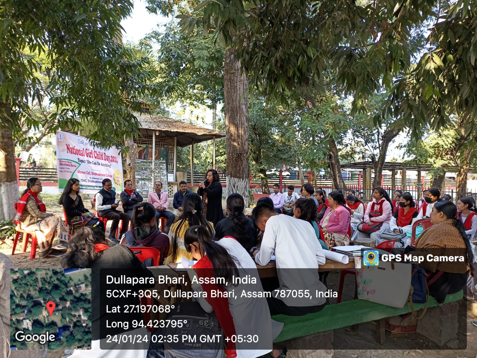 Observation of National Girl Child Day 2024 by Women Cell