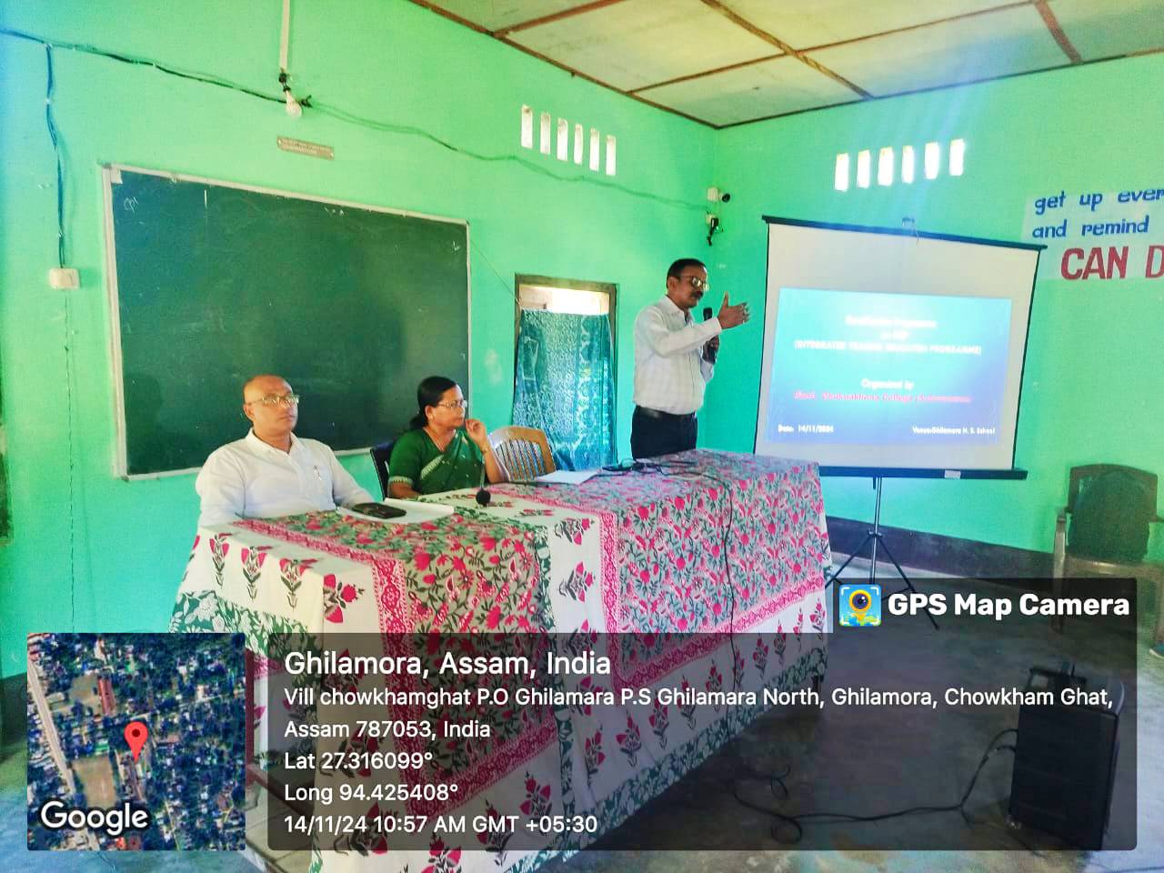 Awareness Programme on ITEP at Ghilamara Higher Secondary School and Ghilamara Senior Secondary Girls School