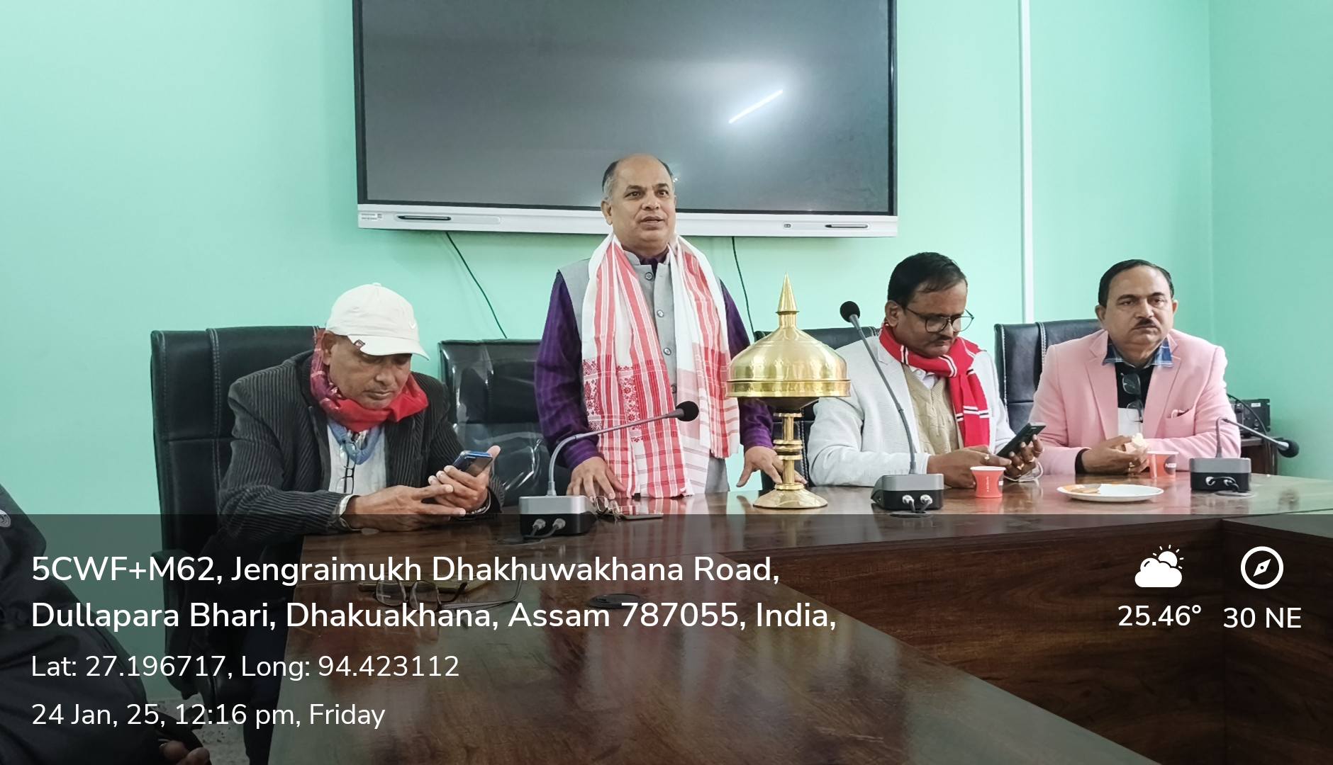 Special Felicitation Ceremony for Mr Sewak Chandra Chutia HOD, Physics Department by IQAC