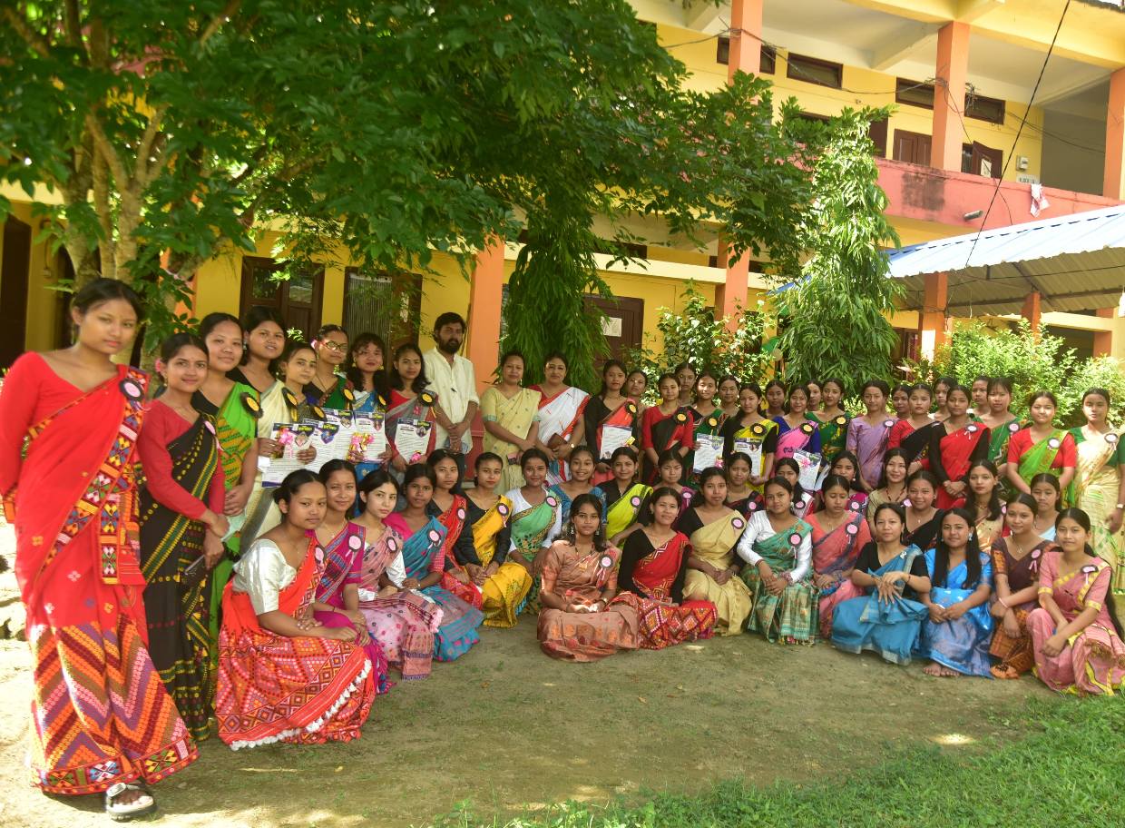Farewell of 6th semester students organized by Girls Hostel