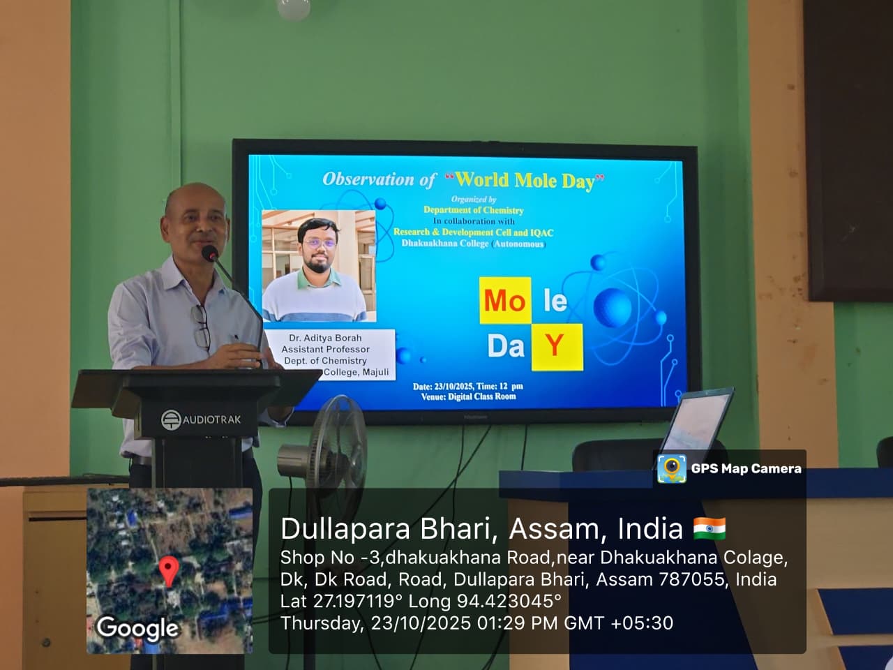 World Mole Day, 2025, Department of Chemistry