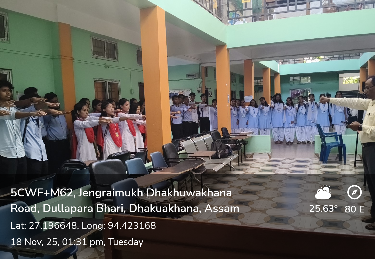 Taking E-Pledge under Nasha Mukta Bharat Abhiyan