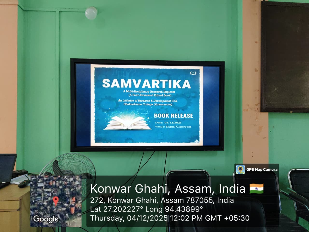 Inauguration of Peer-Reviewed Edited Book titled "Samvartika: A Multidisciplinary Research Explorer"