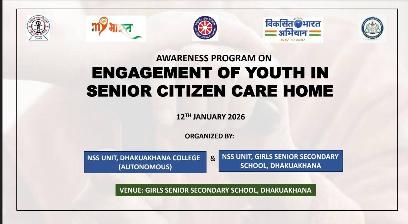 Awareness Program on Engagement of Youth in Senior Citizen Care  Home