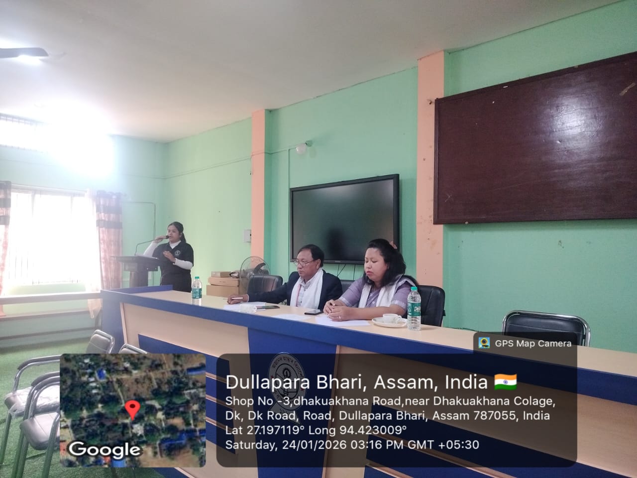 Speech Competition on the First Day of College Week