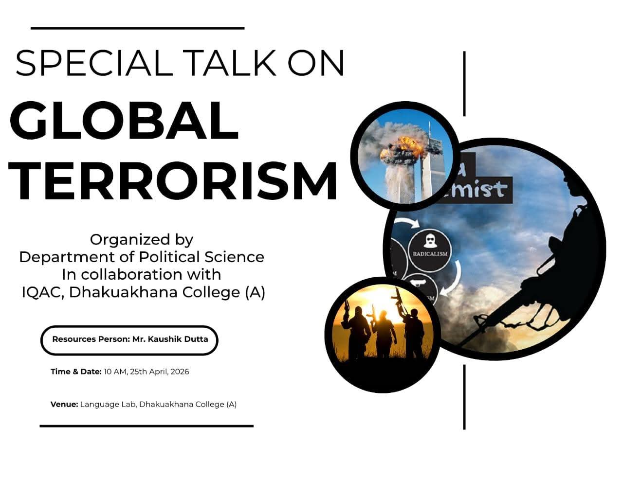 Special Talk on Global Terrorism