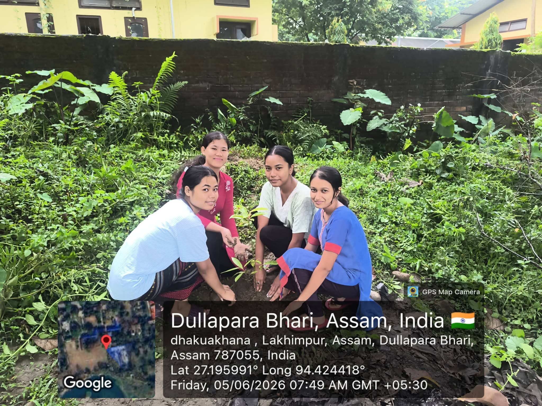 Observation of World Environment Day by Girls Hostel
